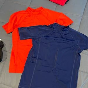 Lands End M boys rashguard shirts